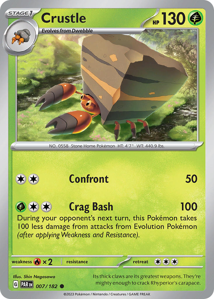 Crustle [Reverse Holo]
